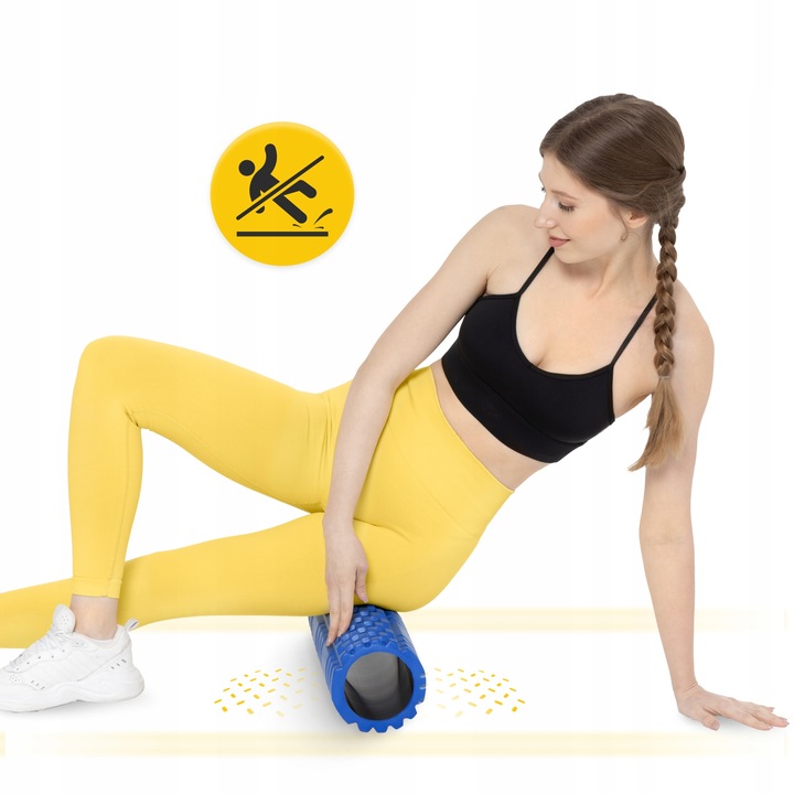 ROLLER WAŁEK DO MASAŻU CIAŁA MASAŻER Z WYPUSTKAMI DO ROLLOWANIA