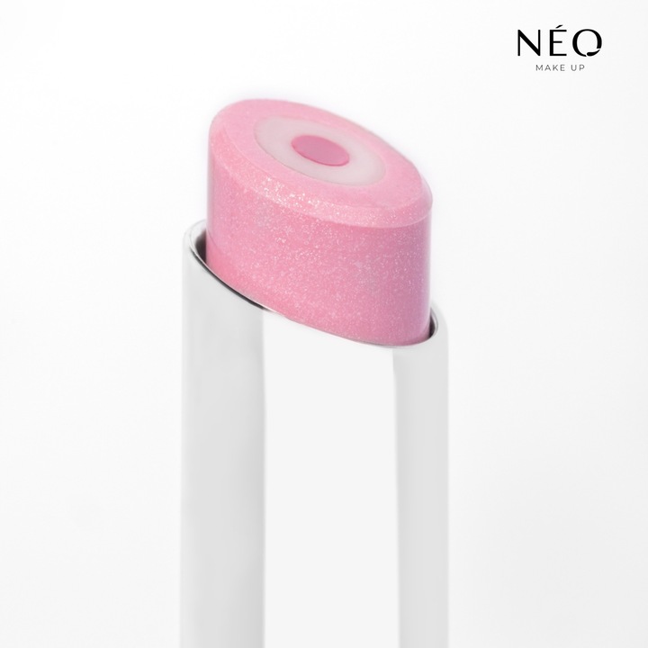 NEO MAKE UP Balsam do ust TRIPLE ACTION LIP BALM STICK THINK CANDY PINK 01