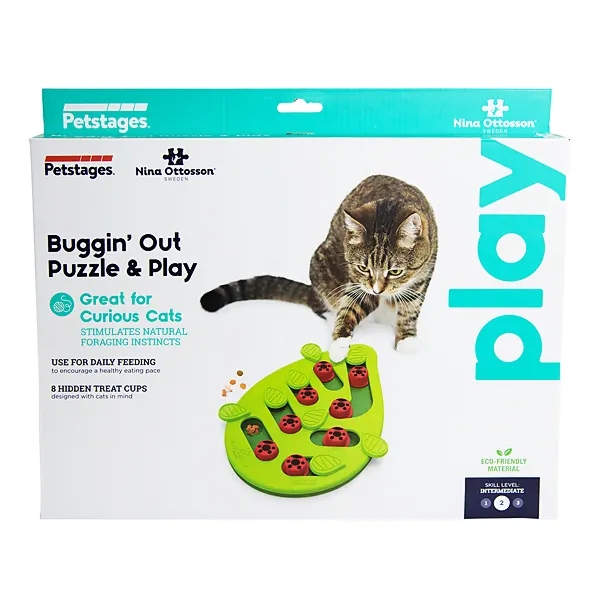 Nina Ottosson Cat Buggin' Out Puzzle & Play