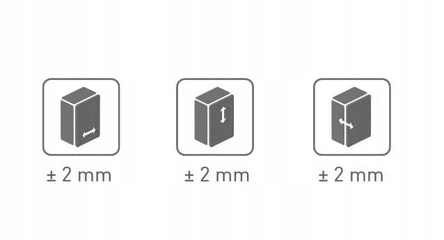 Zawias meblowy prosty nakładany CICHY DOMYK 110° GTV-HC Eurowkręty 100