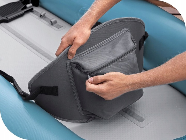 Kajak Dmuchany 2 os. Elite Bestway 65167 Pompka Wiosła Torba MODEL 2024