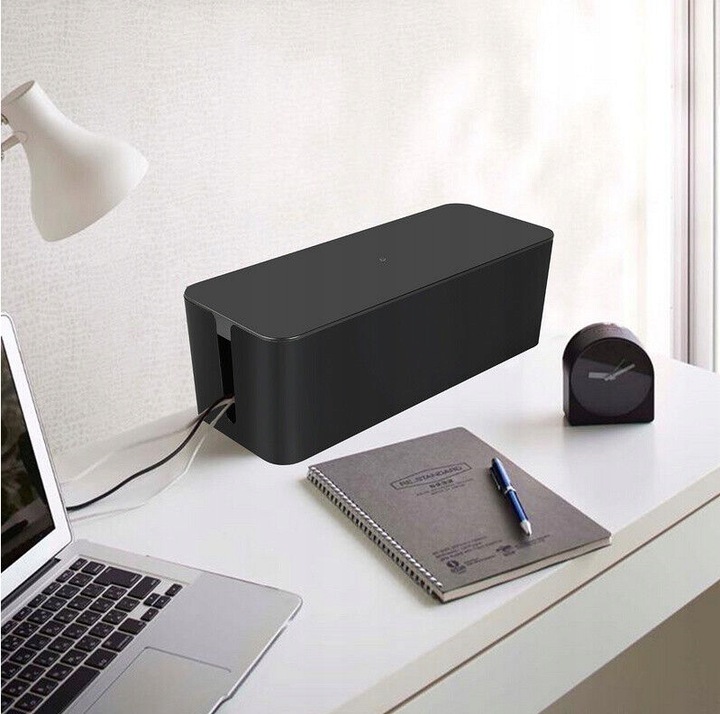 POJEMNIK ORGANIZER NA KABLE PUDEŁKO LISTWY DUZY