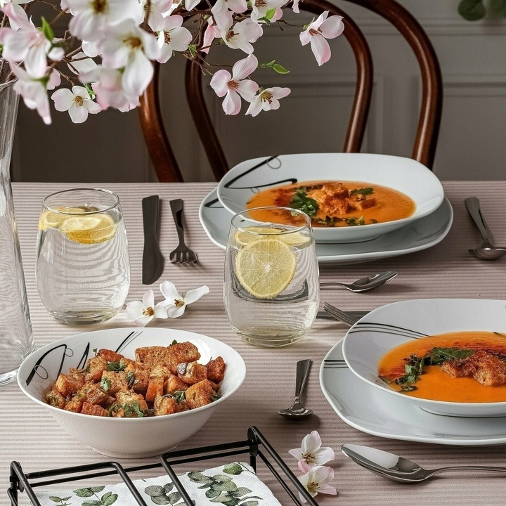 Zestaw SZKLANKI DO NAPOJÓW zimnych wody SZKLANKI DO DRINKÓW soku 6x400ml