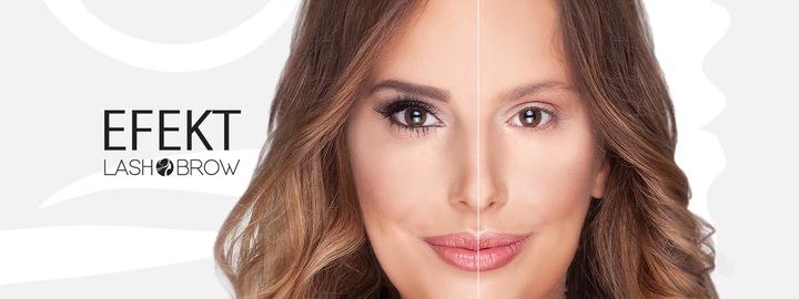 Mascara 3D + Włókna pogrubiające ZESTAW Lash Brow