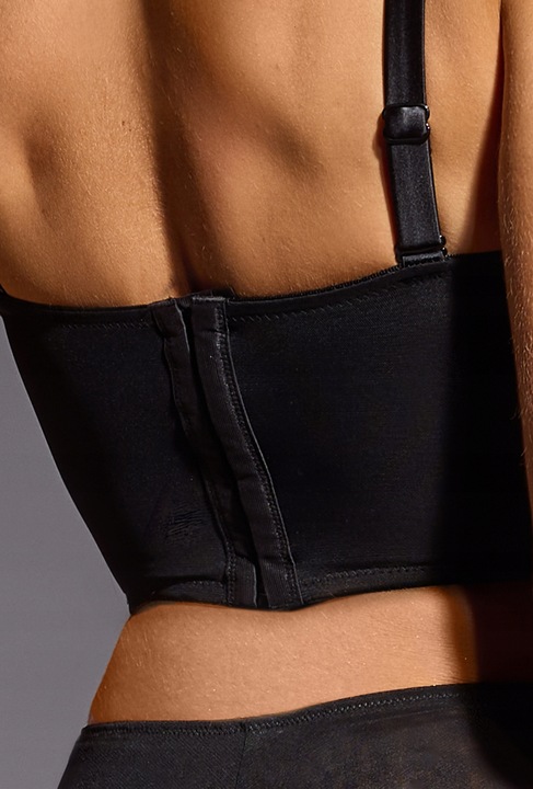 Czarny gorset damski Gatta Splendor Black rozmiar 70D