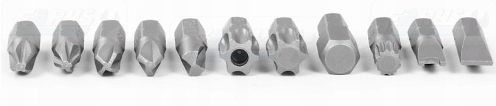 Zestaw bitów 85 el. TORX, IMBUS, SPLINE, PH, PZ, SL FR2358
