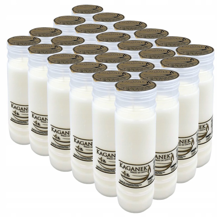 Wkłady do zniczy Bispol Kaganek K4 4dni 24 szt