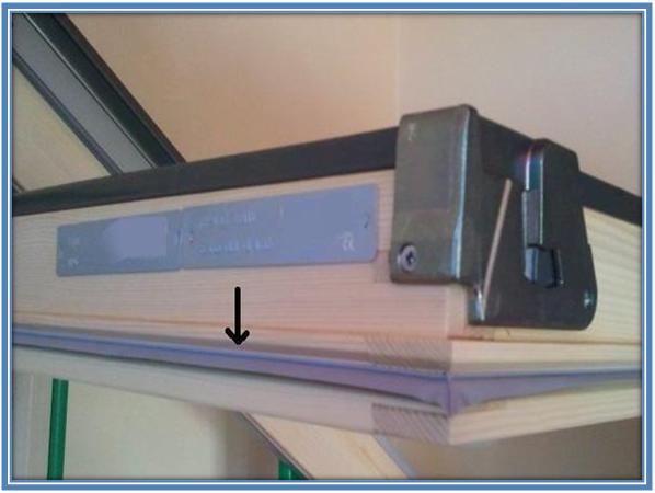 Uszczelka obwodowa do okien Fakro FTS,FTS-V 78x140