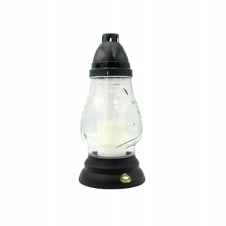 Znicze na Wszystkich Świętych 8 sztuk Szklane Lampiony na Grób 26cm + Wkład