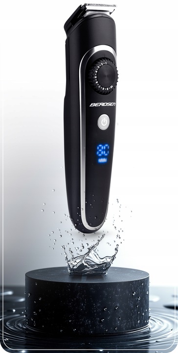 Trymer golarka maszynka do włosów do brody zarostu do golenia 6w1 Berdsen