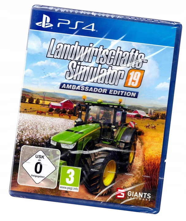 FARMING SIMULATOR 19 Ambassador Edition PS4 NOWA Pudełkowa PO POLSKU