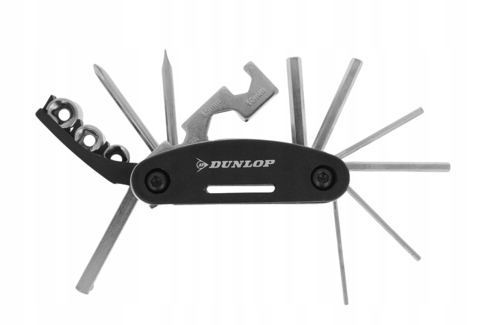 Zestaw NARZĘDZI ROWEROWYCH do Roweru MULTITOOL Dunlop