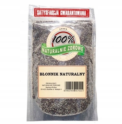 BŁONNIK WITALNY 1kg BABKA PŁESZNIK BABKA JAJOWATA