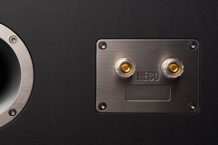 HECO Aurora XT 700 + 300 + Center ZESTAW KOLUMN KINA DOMOWEGO 5.0 WALNUT