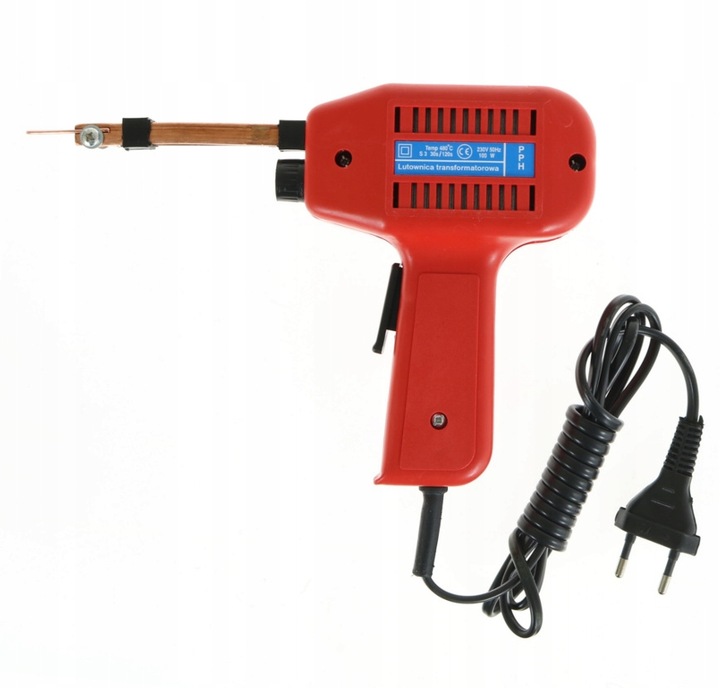 LUTOWNICA TRANSFORMATOROWA LUTPOL LT-B 100W 480C PISTOLET GROTY MOCNA