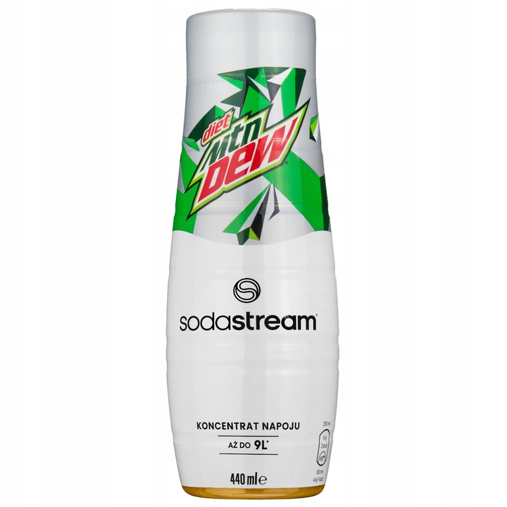 SYROP SODASTREAM MOUNTAIN DEW DIET BEZ CUKRU KONCENTRAT DO SATURATORA