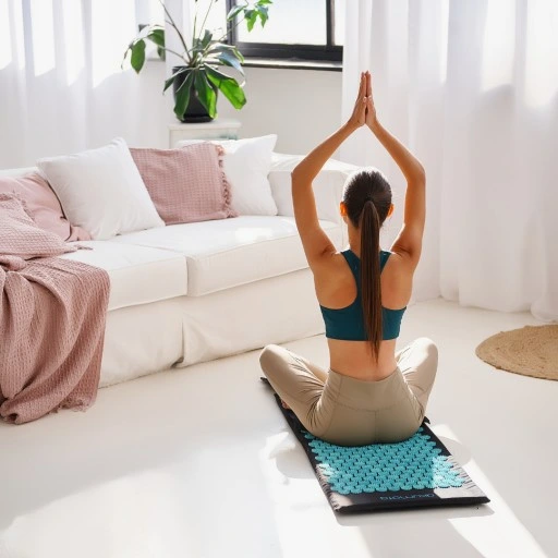 Mata do akupresury AKUMATA Z PODUSZKĄ MASAŻ CIAŁA