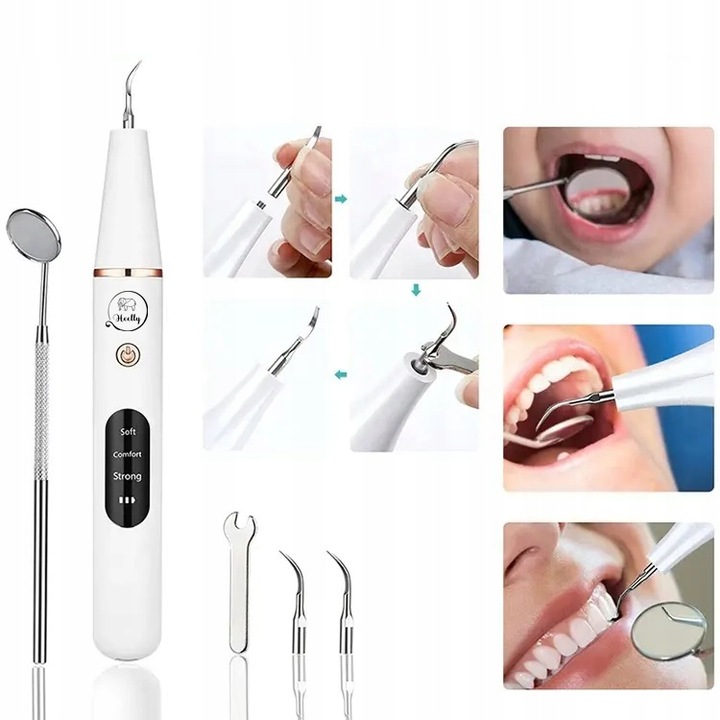 SKALER ULTRADŹWIĘKOWY DO ZĘBÓW DENTYSTYCZNY SMART USUWANIE KAMIENIA