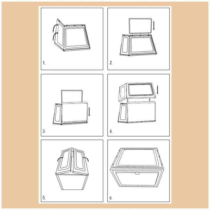 PUDEŁKO POJEMNIK ORGANIZER NA BUTY PREMIUM na zabawki akcesoria do biura