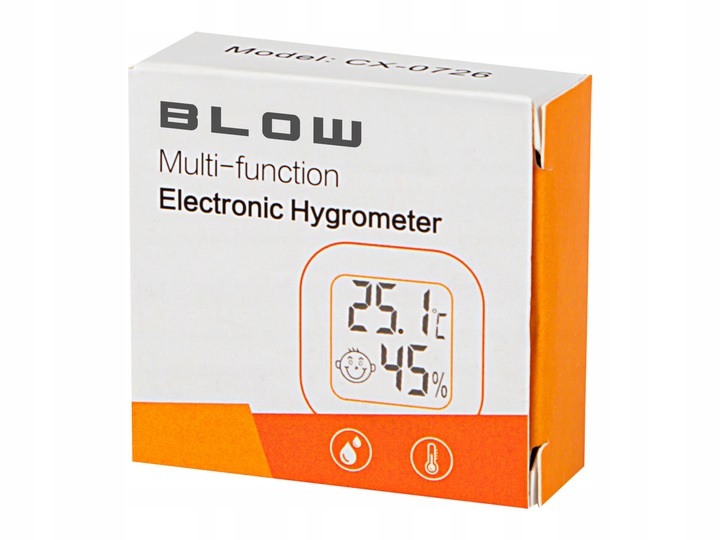 4x MINI STACJA POGODY TERMOMETR POKOJOWY HIGROMETR CYFROWY WYŚWIETLACZ