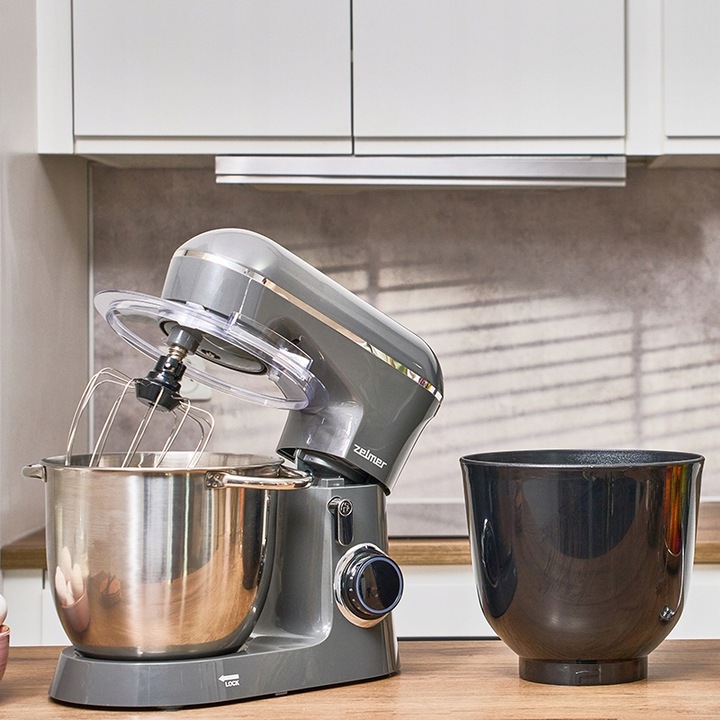 ROBOT KUCHENNY PLANETARNY ZELMER MIKSER WIELOFUNKCYJNY 3 MIESZADŁA 5L