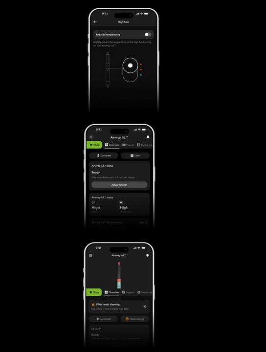 Lokówka multistyler Dyson Airwrap i.d. Straight+Wavy Błękit