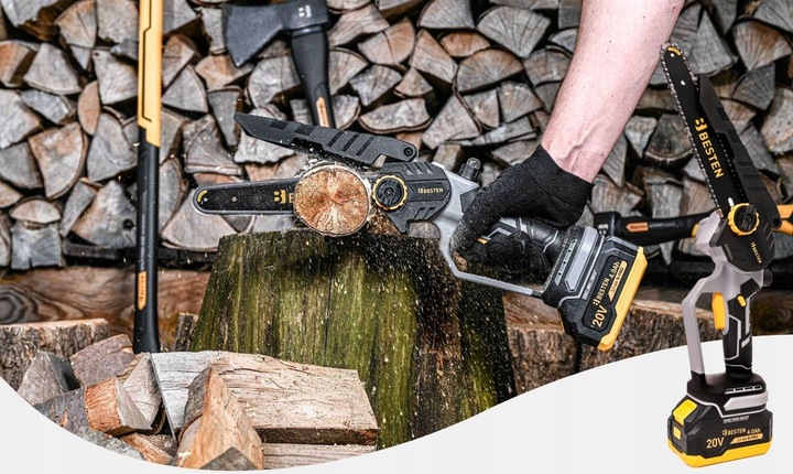 Pilarka Piła Łańcuchowa Akumulatorowa Bezszczotkowa 2XAKU 8 Cali