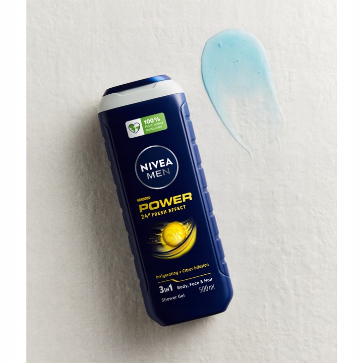 NIVEA MEN Zestaw żeli pod prysznic 5 x 500 ml