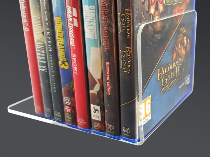 8 x PODPÓRKI KSIĄŻEK STOJAK PODPÓRKA do KSIĄŻEK Plexi 3mm