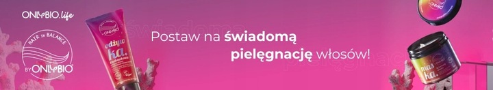 Hair in Balance by ONLYBIO Płukanka octowa nadająca blask i domykająca łusk