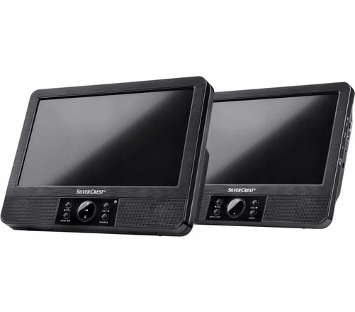 SILVERCREST SPDVD 1 A1 Monitory w zagłówkach przenośne zestaw USB DVD