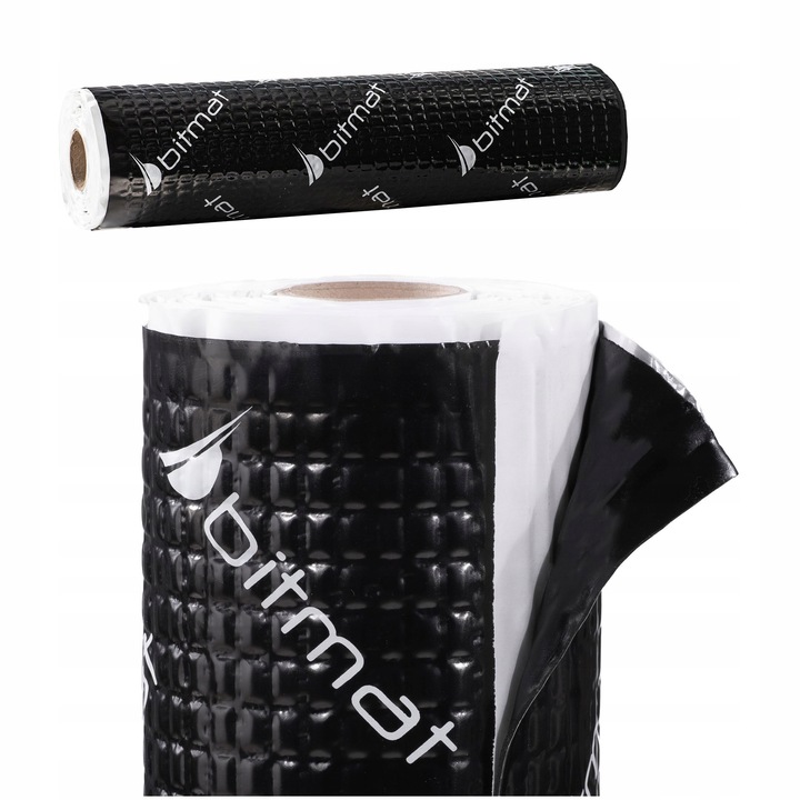 AB-25 MATA wygłuszająca BUTYLOWA bitumiczna 75x50 redukcja wibracji