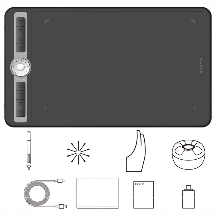 Tablet graficzny BOSTO T1060 PL OPROGRAMOWANIE do komputera PROFESJONALNY