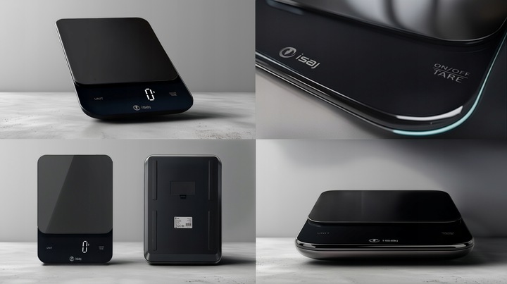 WAGA KUCHENNA ELEKTRONICZNA ISAJ WI1 PRECYZYJNA Z WYSWIETLACZEM DO