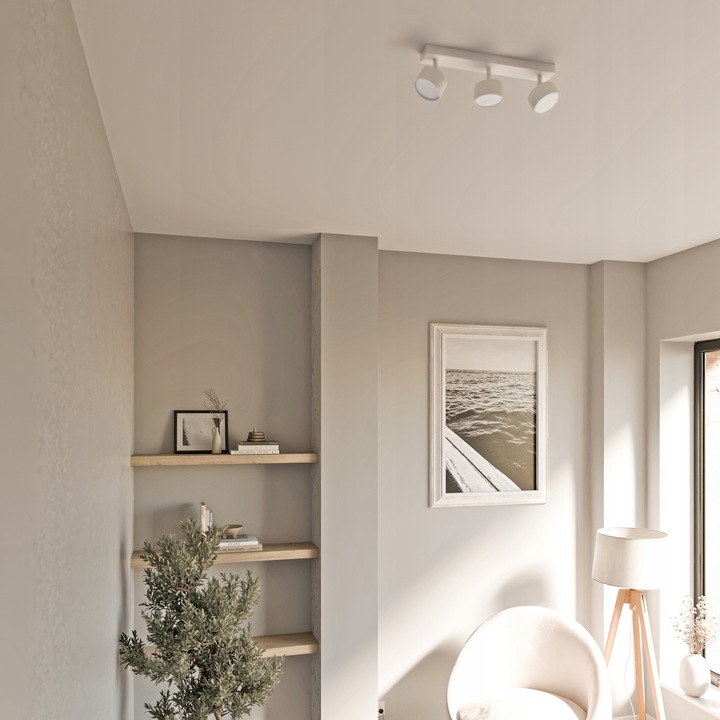 Oprawa Halogenowa 3X GX53 Lampa Sufitowa Natynkowa Ruchoma Kinkiet