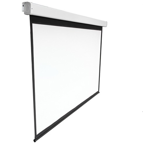 Duży EKRAN PROJEKCYJNY SUFITOWO ŚCIENNY 200X200cm 112" HDREADY