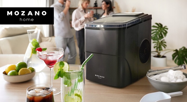 KOSTKARKA DO LODU 12KG DOMOWA MASZYNA DO KOSTEK 160W EKSPRESOWY LÓD
