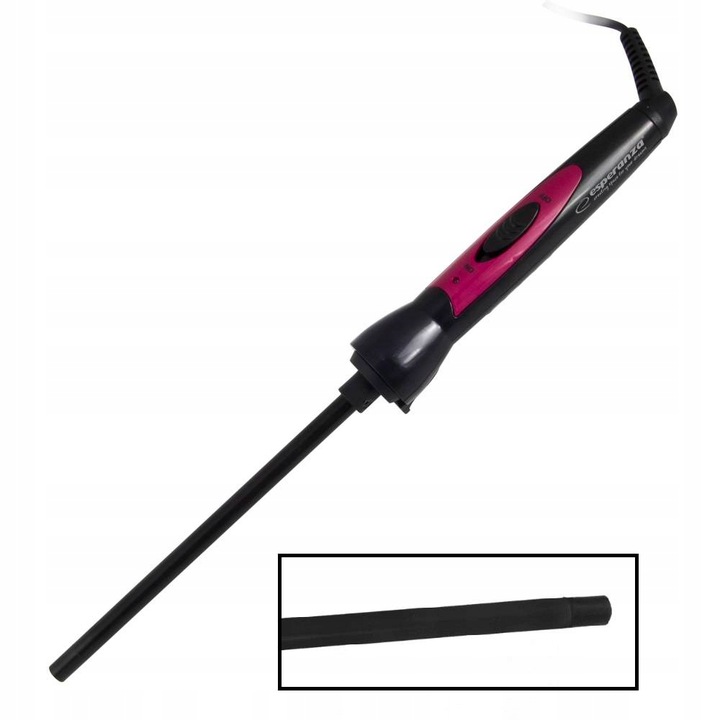 LOKÓWKA DO WŁOSÓW KRĘCENIA LOKÓW CERAMICZNA 10MM DO ROBIENIA AFRO