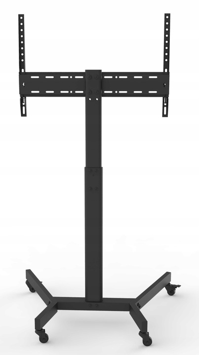 Podłogowy Mobilny Stojak TV pod Telewizor Uniwersalny Regulowany