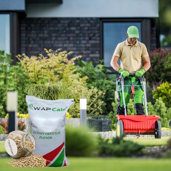 Wapno Granulowane Magnezowe 24,4 kg Dolomit do Trawnika Ogrodowe