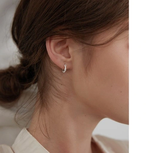 KOLCZYKI SREBRNE 925 DLA KOBIETY