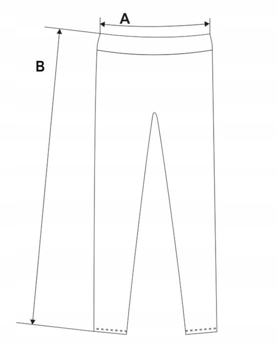 Legginsy Wysoki Stan Kryjące Getry Klasyczne Miękkie Miękkie MORAJ L/XL