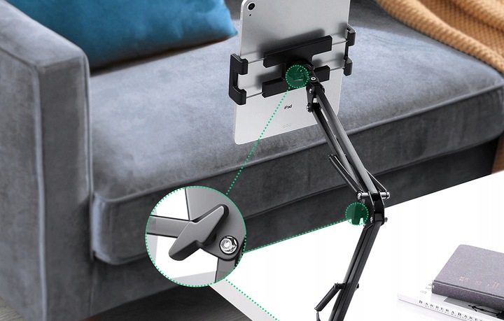 UGREEN REGULOWANY UCHWYT STATYW RAMIĘ DO TELEFON TABLET NA BLAT BIURKA 72CM
