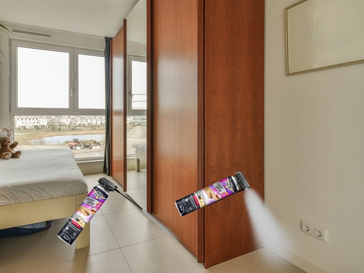 ŚRODEK PREPARAT AEROZOL OPRYSK SPRAY NA RYBIKI PCHŁY NO PEST SNIPER