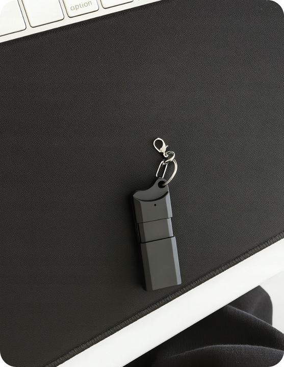 DYKTAFON SZPIEGOWSKI MINI PENDRIVE PODSŁUCH MAŁY BRELOK USB