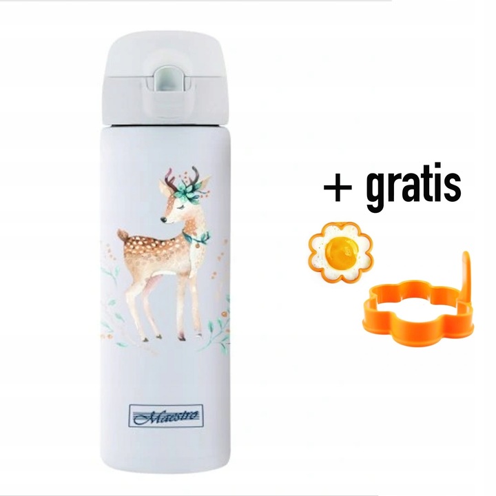 Kubek termiczny Maestro 0,4 l biały