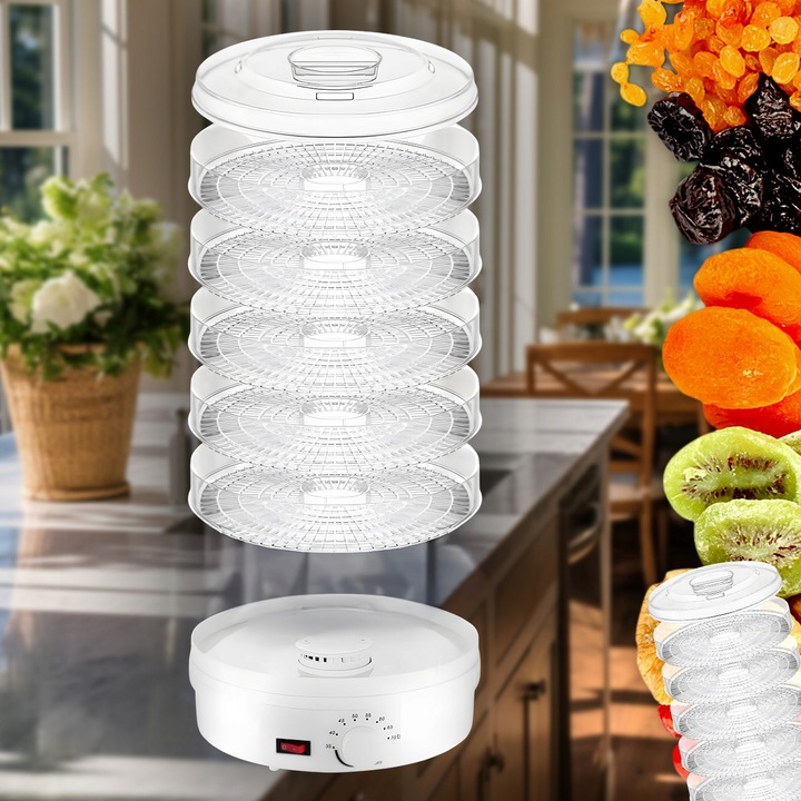 SUSZARKA DO GRZYBÓW OWOCÓW ZIÓŁ WARZYW ŻYWNOŚCI SPOŻYWCZA 5 SIT MOCNA