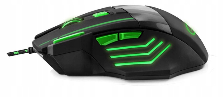 MYSZ Myszka Gamingowa DLA GRACZY RGB Led 2400 DPI