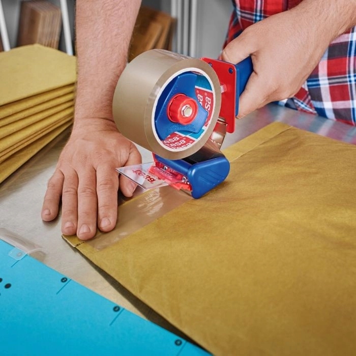 Dyspenser do taśm pakowych tesa STANDARD + taśma