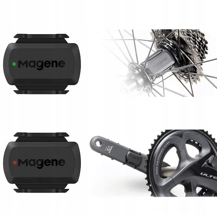 Czujnik Magene S3+ prędkości lub kadencji rower do roweru Bluetooth / ANT+